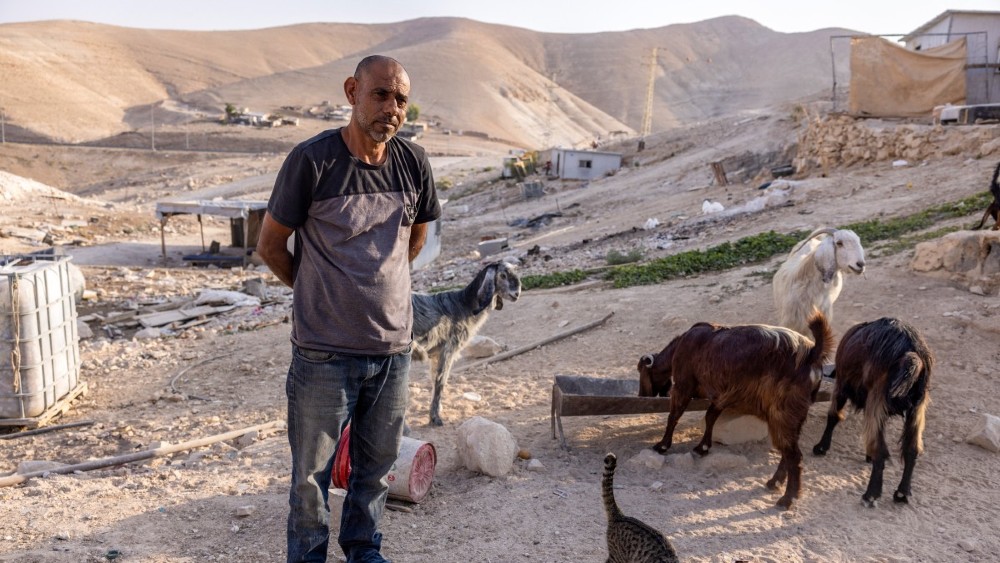 ‘Land without laws’: Israeli settlers force Bedouins from West Bank community